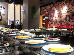 自助取餐区-钱小主·自助回旋烤肉火锅餐厅(东方新天地店)