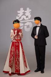 -桃子造型婚纱礼服(凤起广场店)