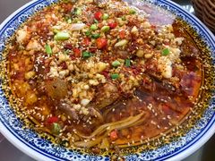 蒜泼羊肉-恒发祥蒲城水盆羊肉泡馍店