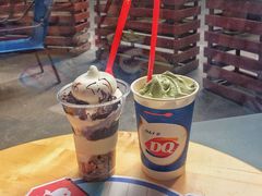 抹茶红豆暴风雪-DQ·蛋糕·冰淇淋(富华里店)