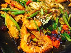 干锅大虾-穿越·兴化早茶·兴化味(英武路店)
