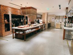 自助取餐区-包头茂业万豪酒店-贡厨西餐厅·海鲜铁板烧自助