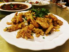 咸蛋黄焗虾-连家船海鲜大排档·20年闽菜店(厦大店)