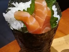 三文鱼手卷-千代武日本料理(爱建店)