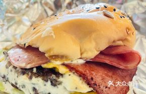 Monster Giant Beef Burger