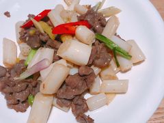 藕带炒嫩牛肉-珍味汤馆·潮汕家乡菜(保利文化广场店)