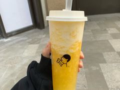 满杯金菠萝-喜茶(上海兴业太古汇店)