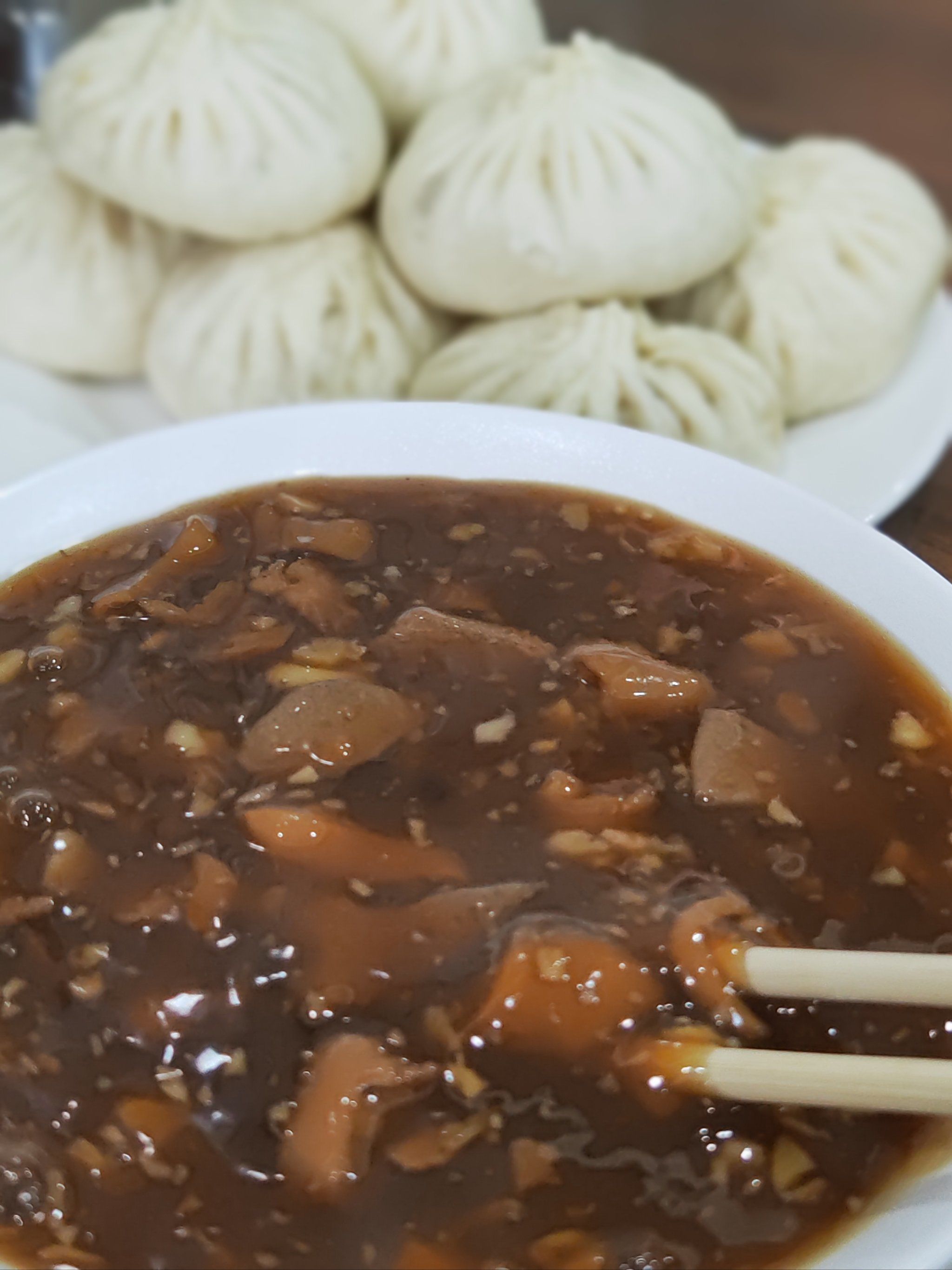 天兴居炒肝包子😋