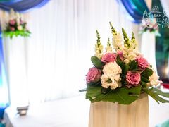 爱琴海婚礼布置&nbsp;(1)-老洋房花园饭店(绍兴路店)