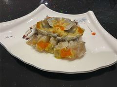 红膏炝蟹-好兄弟郭巨海鲜(天一阁店)