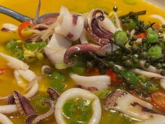 青花椒小鱿-恒记饭店·海鲜明档(淹城店)