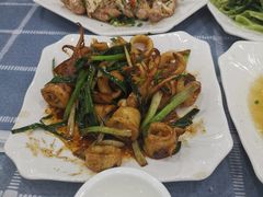酱爆鱿鱼筒-皓景海鲜·地标美食(双月湾店)
