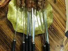 烤羊肉串-清真新疆叶尔羌烤肉店(新香洲店)