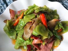 干笋炒腊肉-弘烨 贵州酸汤 鱼火锅(东财店)