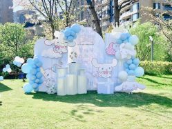 -美特派对气球装饰周岁宴百日宴宝宝 宴生日布置活动策划(曹杨店)