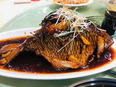 罾蹦鲤鱼-大眼锅贴水饺(河东店)
