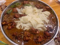 手工裤带面-舜玉老孙家鲜炒大盘鸡(土屋路店)