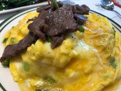 滑蛋牛肉饭-花腩清汤牛腩