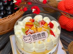 -圆鹿鹿·鲜果半糖蛋糕(常平店)