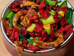 宫爆板筋-山石榴·贵州菜(丰盛里店)