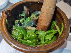 烧辣椒擂皮蛋-望湘园·洞庭渔宴(永旺店)