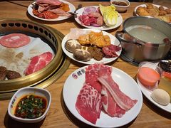 -韩京炭火烤肉自助料理(柯桥万达店)