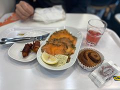 热熏三文鱼配刀豆色拉-宜家·瑞典风味餐厅(北京西红门店)