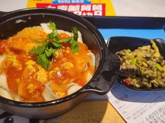 番茄鸡蛋打卤面-老娘舅(富都广场店)