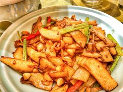 蒜香爆双菇-孙大厨鸽子馆(三元店)