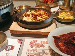 -草家酱蟹炭火烤肉店(珲春南路一店)