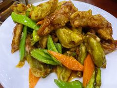 肉段茄子-老山记海城馅饼大酒店(振兴小区店)