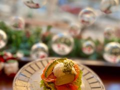三文鱼水波蛋松饼-AFS Cafe & Canteen(闽江二路店)