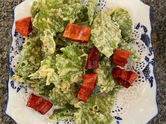 椒盐桑叶-天台徐家小吃