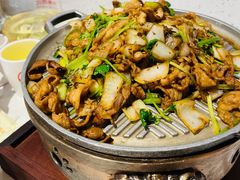 铁板羔羊肉-大美西北·手工面 西北菜(永康万达店)