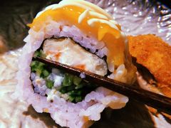 芒果大虾卷-遇见鲑觅·特色日料店
