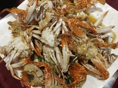 姜葱炒花蟹-俊江海鲜酒店(海陵岛白蒲市场店)