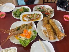 -班赞海鲜市场胖阿姨加工点