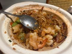 金蒜鲜虾现焗粉丝煲-避风塘·老港味餐厅(虹口龙之梦店)