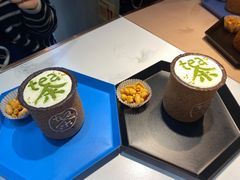 手工奶盖茶-茶是一枝花泡茶店