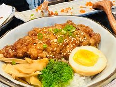 照烧鸡肉饭定食-芥岛(河北大街店)