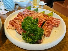 牛外脊拼盘-炼火烤肉店