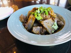 锅煎纳西鸡豆凉粉-丽江金茂凯悦臻选酒店-滇香馆
