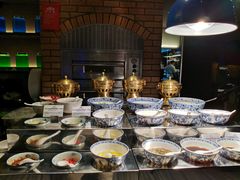 自助调料区-唐拉雅秀酒店-西锦汇空中BBQ·思创餐厅