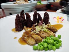 羊肚菌煎法国鹅肝-七号私厨·百年洋楼