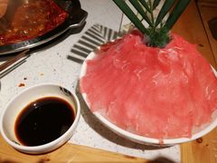 顶级刺身肥牛-大龙燚火锅