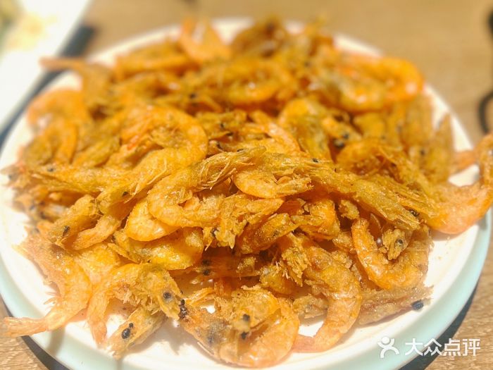 直隶安家牛肉罩饼(建华店)炸小河虾图片