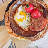 一拌一烤就出炉の咸口荷兰松饼，太方便了！