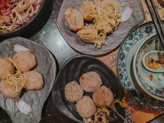 黑椒馬蹄豬肉丸-成都老码头火锅(旺角店)