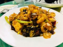 鱼香虾仁-清香园大连老菜馆(成仁街店)