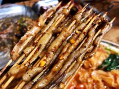 烤鸭肠-勃利地摊·勃立小串烧烤